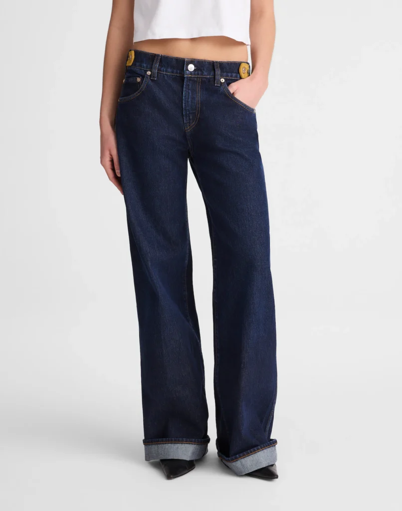 The Coolidge Low-Rise Wide-Leg Jean