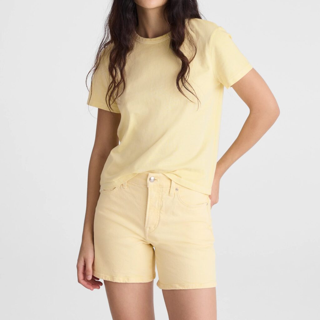 The Perfect Vintage Mid-Length Jean Short