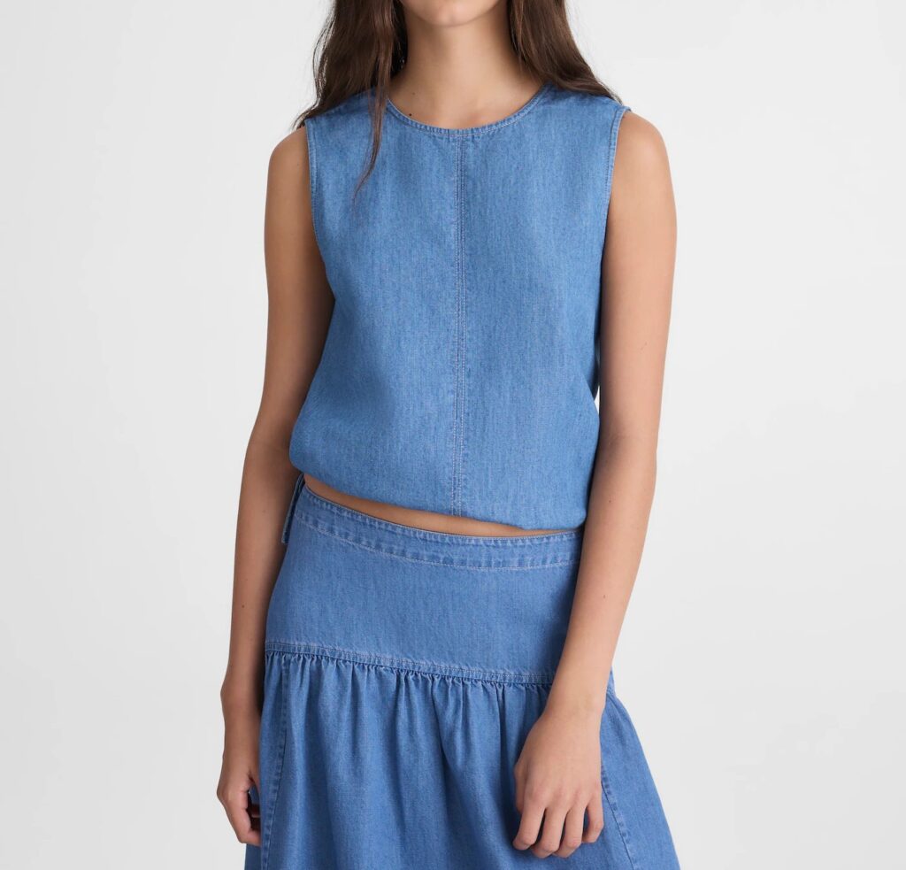 Cinched Shell Top