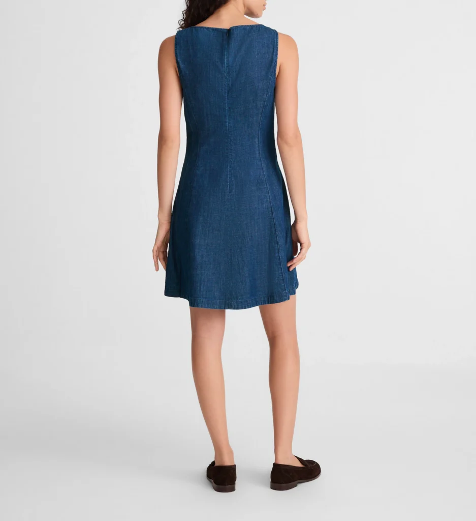 Denim Popover Dress - hover