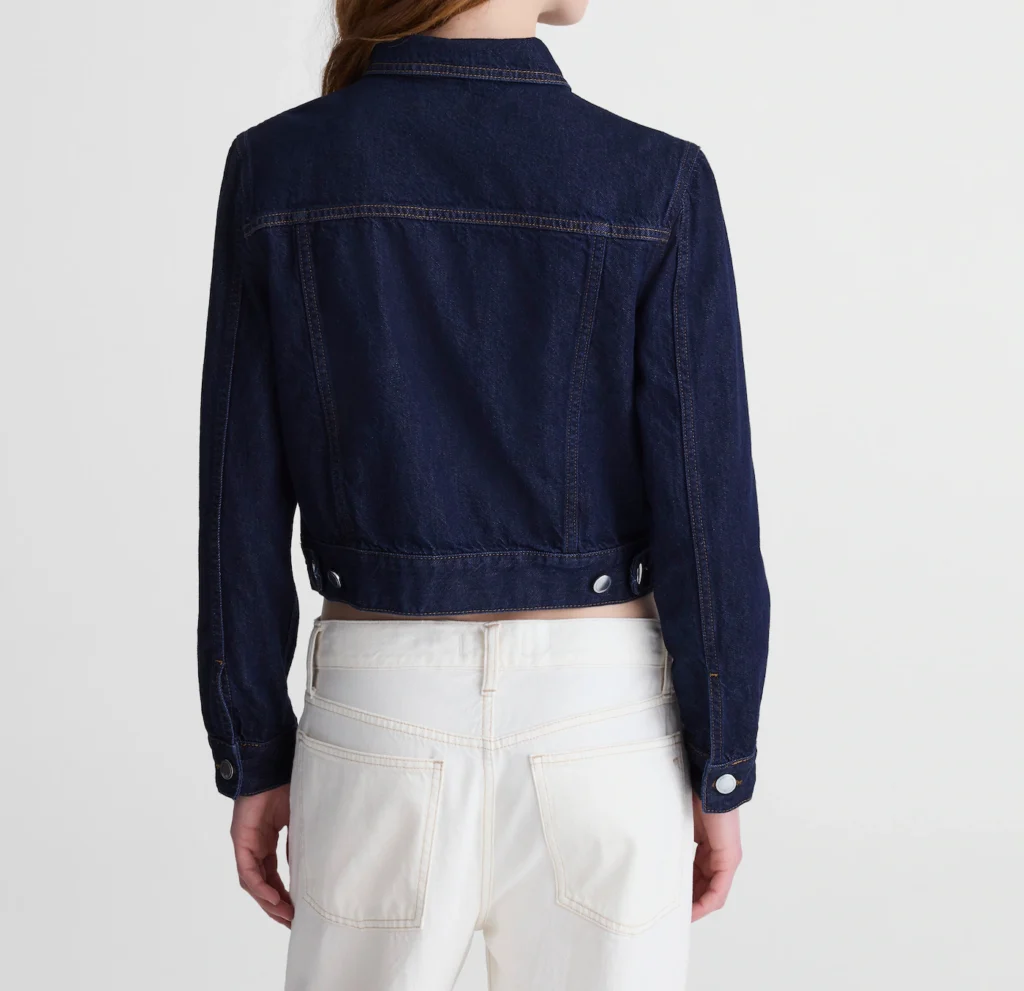 Denim Boxy Trucker Jacket - hover