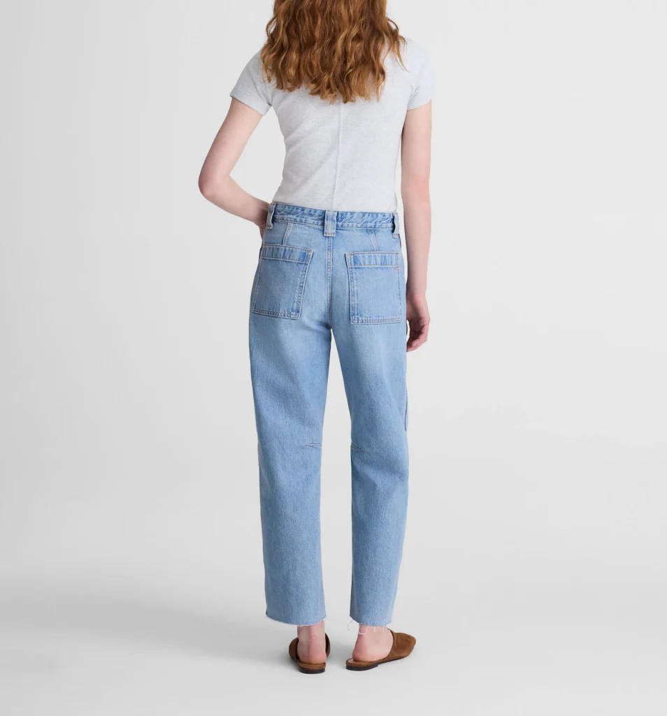 The Darted Barrel-Leg Jean - hover