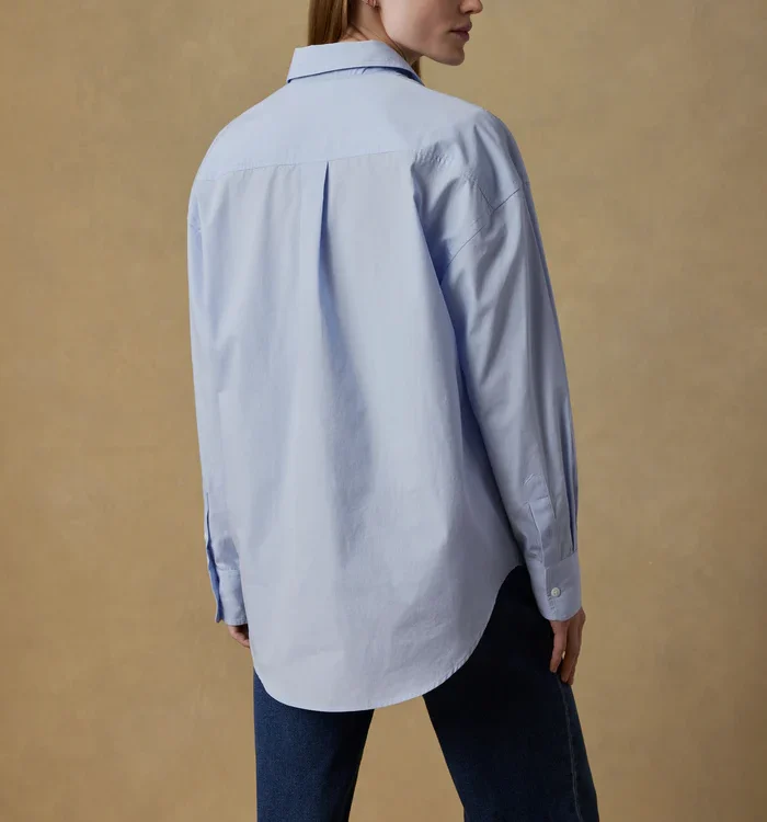 Coastal Poplin Relaxed Shirt - hover