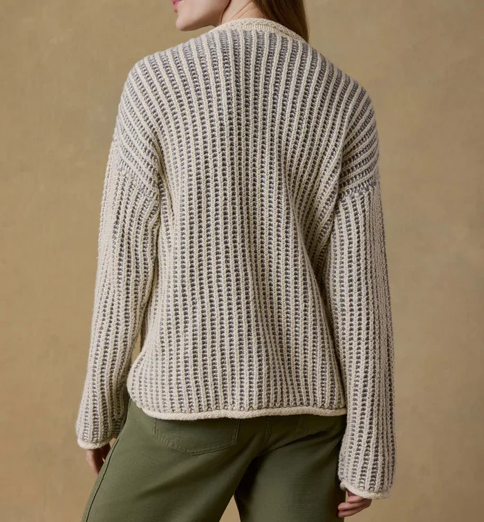 Heirloom Cotton Rollneck Sweater - hover