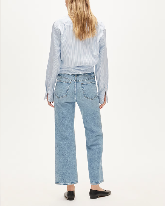 Slim-wide jean in semi-stretch - hover