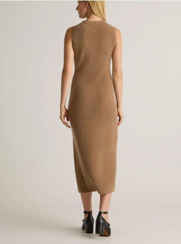 Mongolian Cashmere Sleeveless Midi - hover