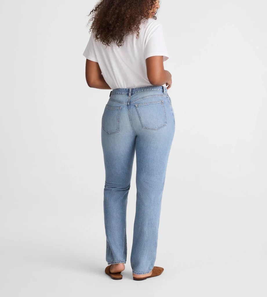 The Curvy Dean Easy Straight Jean - hover