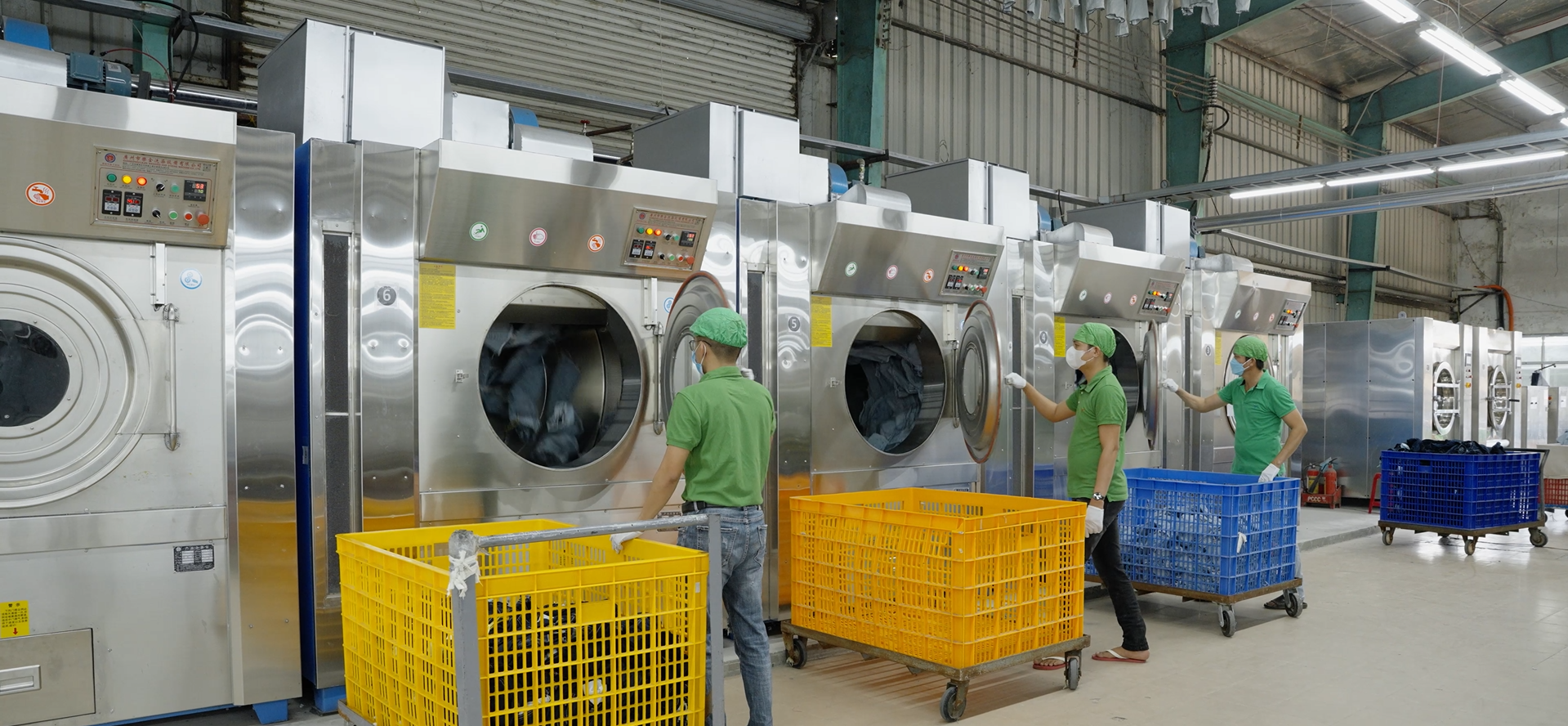 Denim washing
