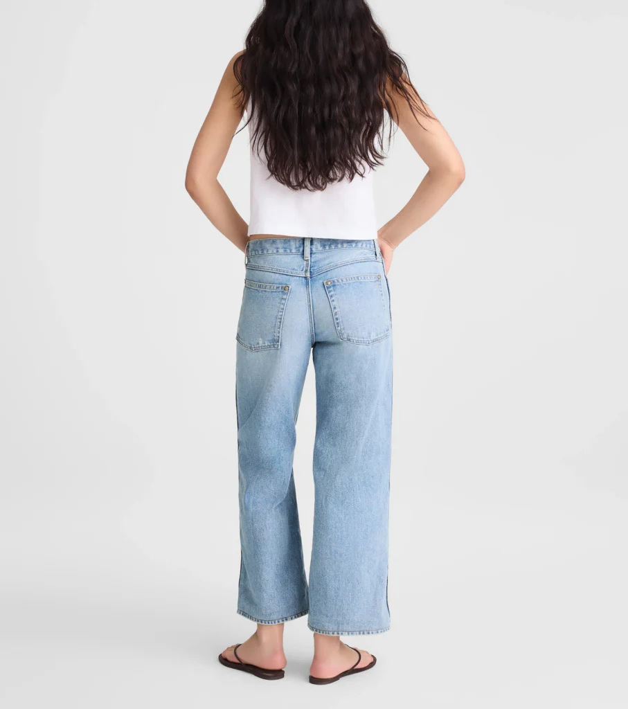 Low-Slung Baggy Crop Jean - hover